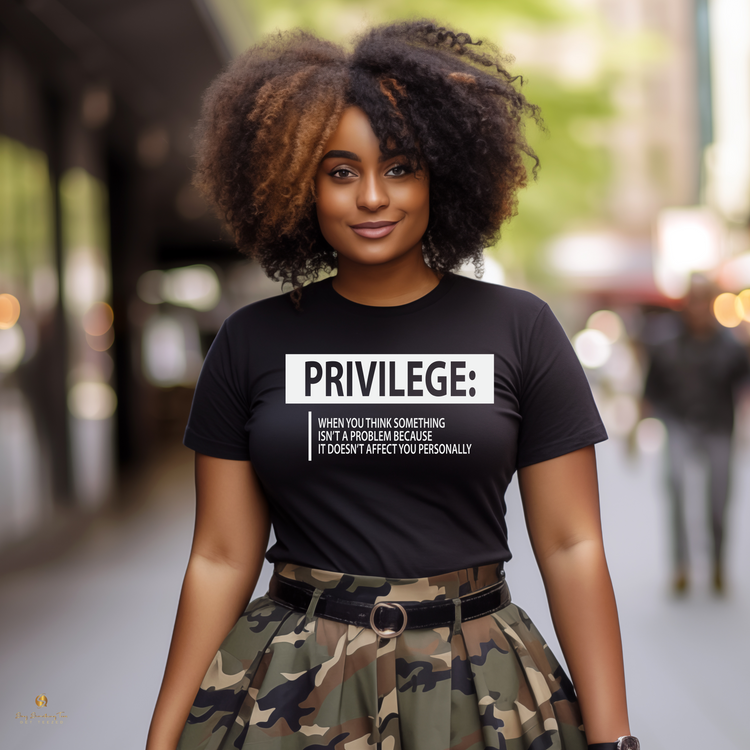 Privilege Awareness Tee - Uderstand, Empathize, Advocate