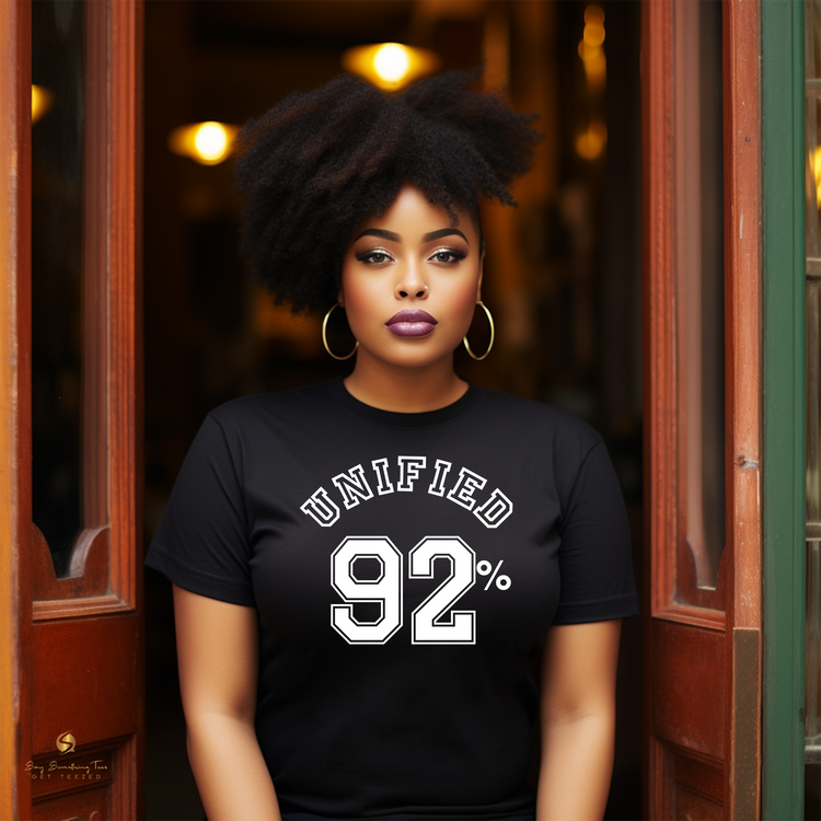 92% Unified Jersey Style Shirt - Bold Empowerment Apparel