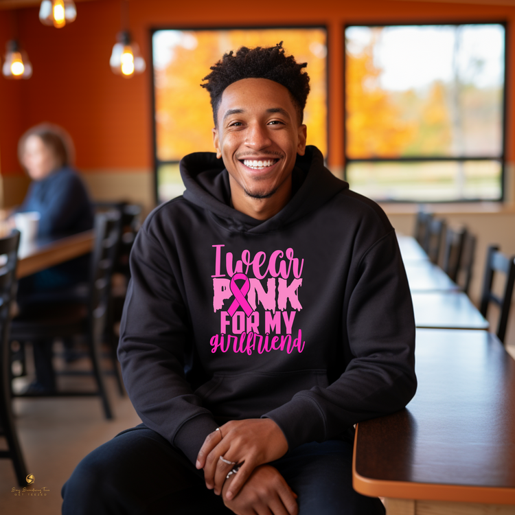 Stylish Breast Cancer Awareness Shirts & Hoodies - "I Wear Pink For" Collection