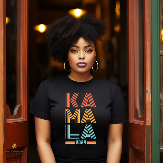 KAMALA 2024 Retro Design Tee