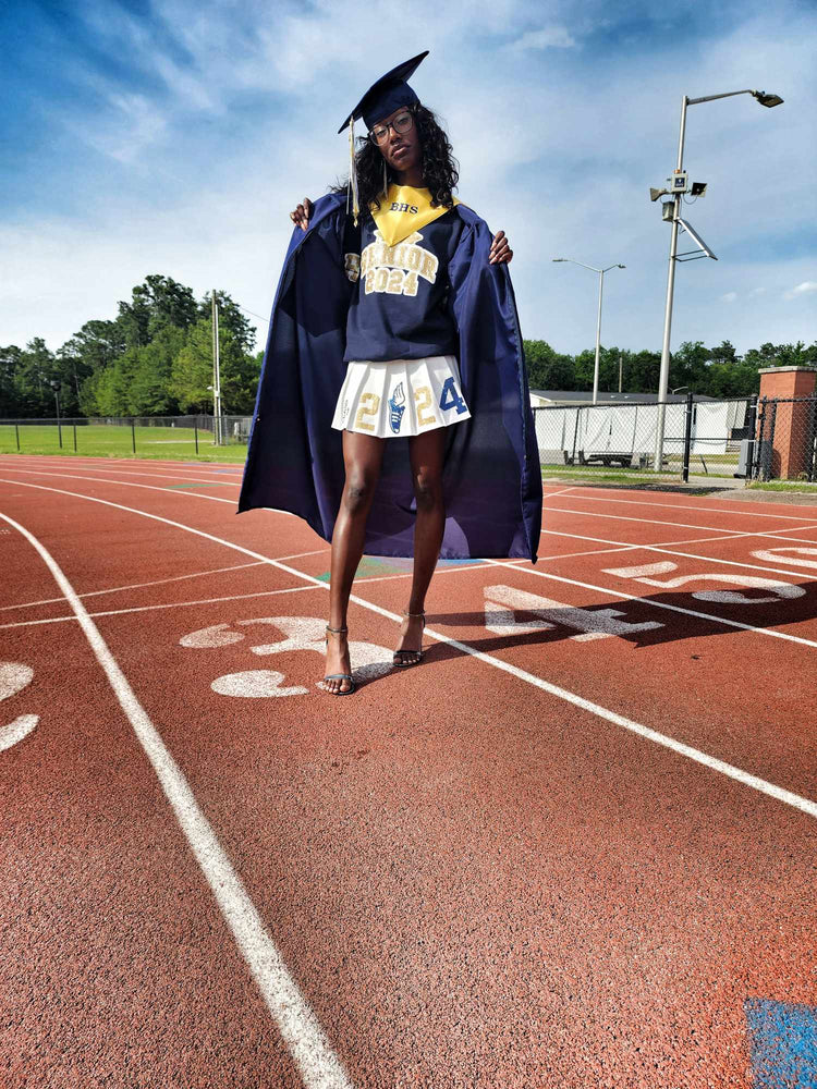 Customized Class of 2025 Senior Skirt Set