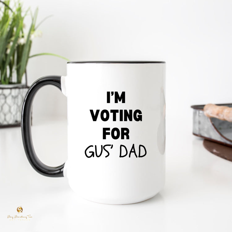 15oz Political Mug - Black Inside & Handle | Perfect Gift for Activists