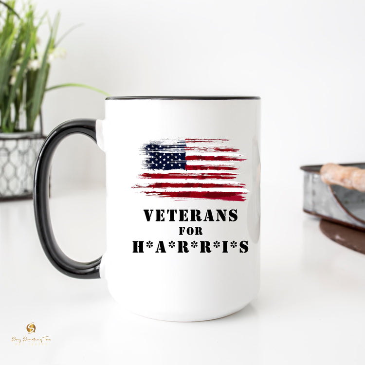 15oz Political Mug - Black Inside & Handle | Perfect Gift for Activists