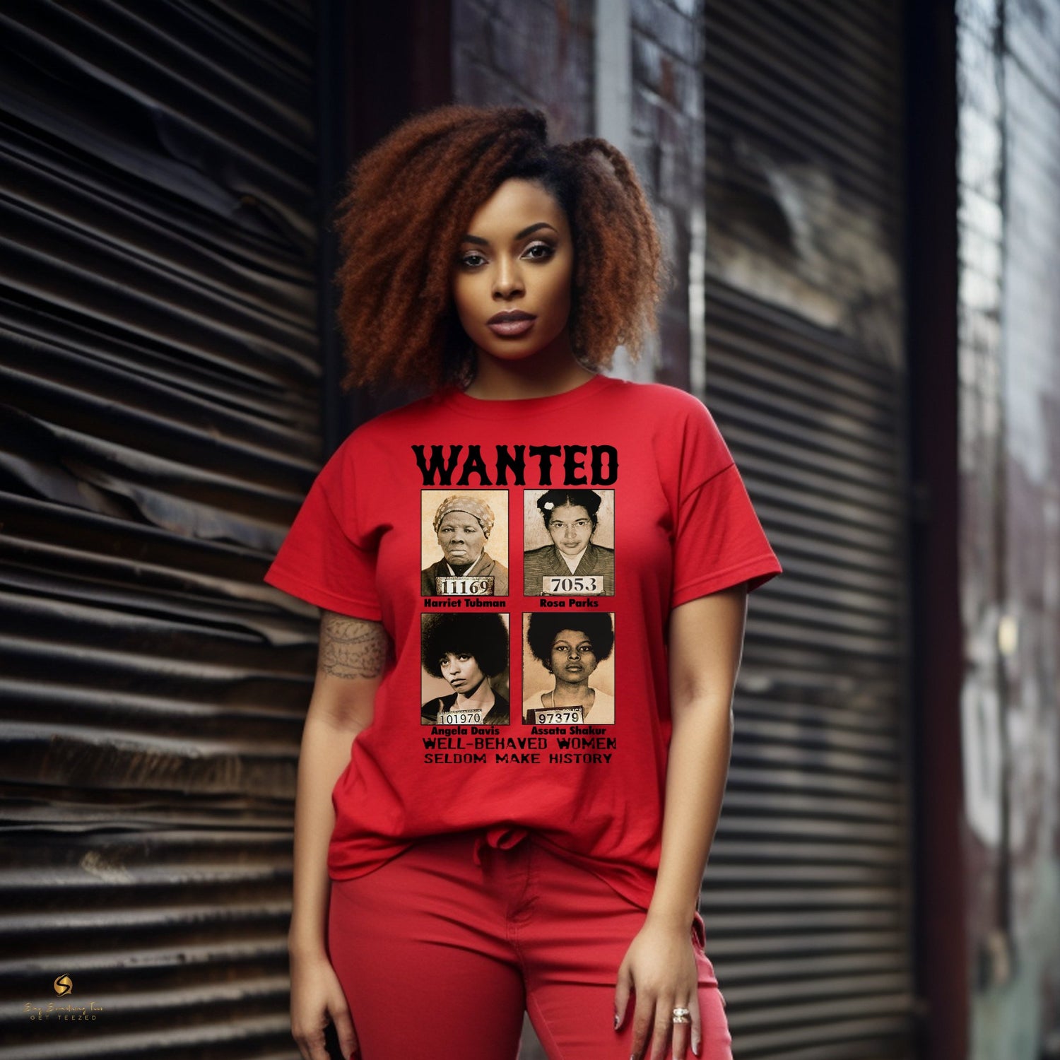 Wanted Women T-Shirt: Defying Expectations, Making History - saysomethingteez